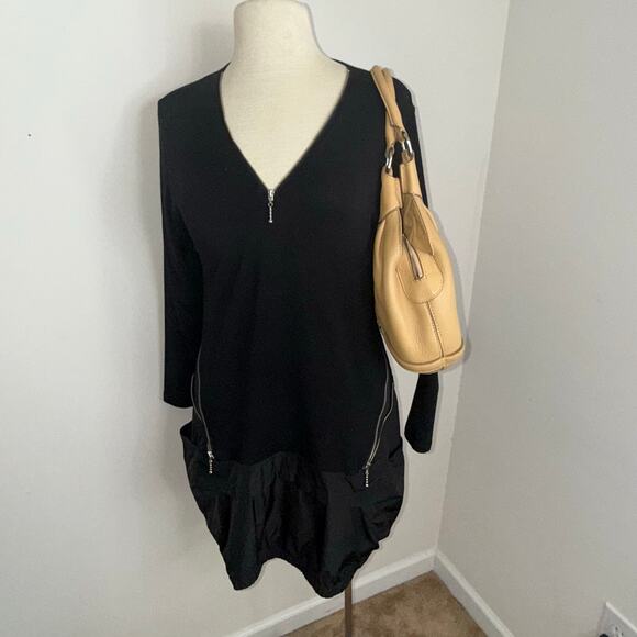 Cole Haan Beige Tan Pebble Leather Purse Bag Handbag - Picture 17 of 17